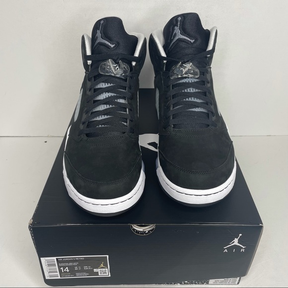 Nike Air Jordan 5 Retro “Moonlight/Oreo” NEW 2021 - Picture 2 of 5